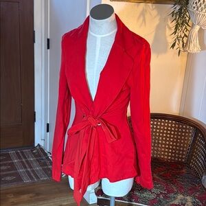 Joseph Ribkoff Red Women's Jacket Cinched